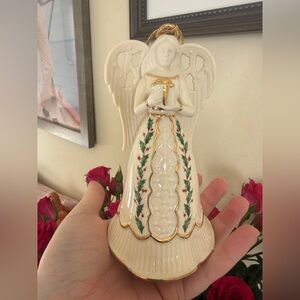 Lenox holiday angel ornament and bell